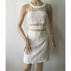 NEW SUGAR LIPS (Size L) Sleeveless Sheer Waist Detail Dress